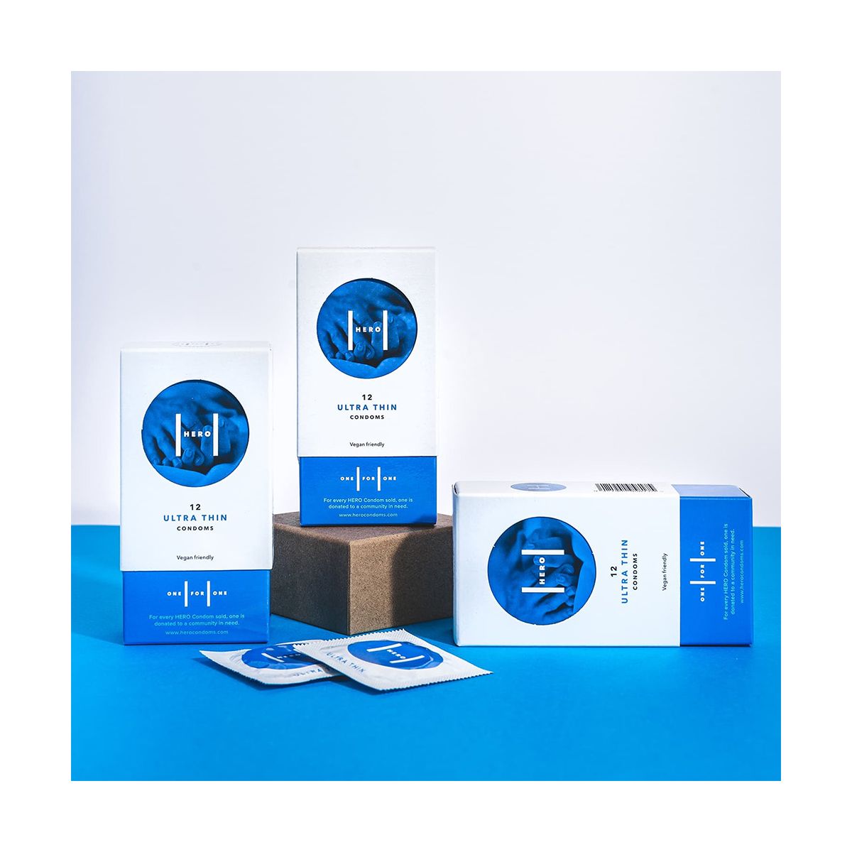 Hero Condoms 12 pack - Natural Ultra Thin