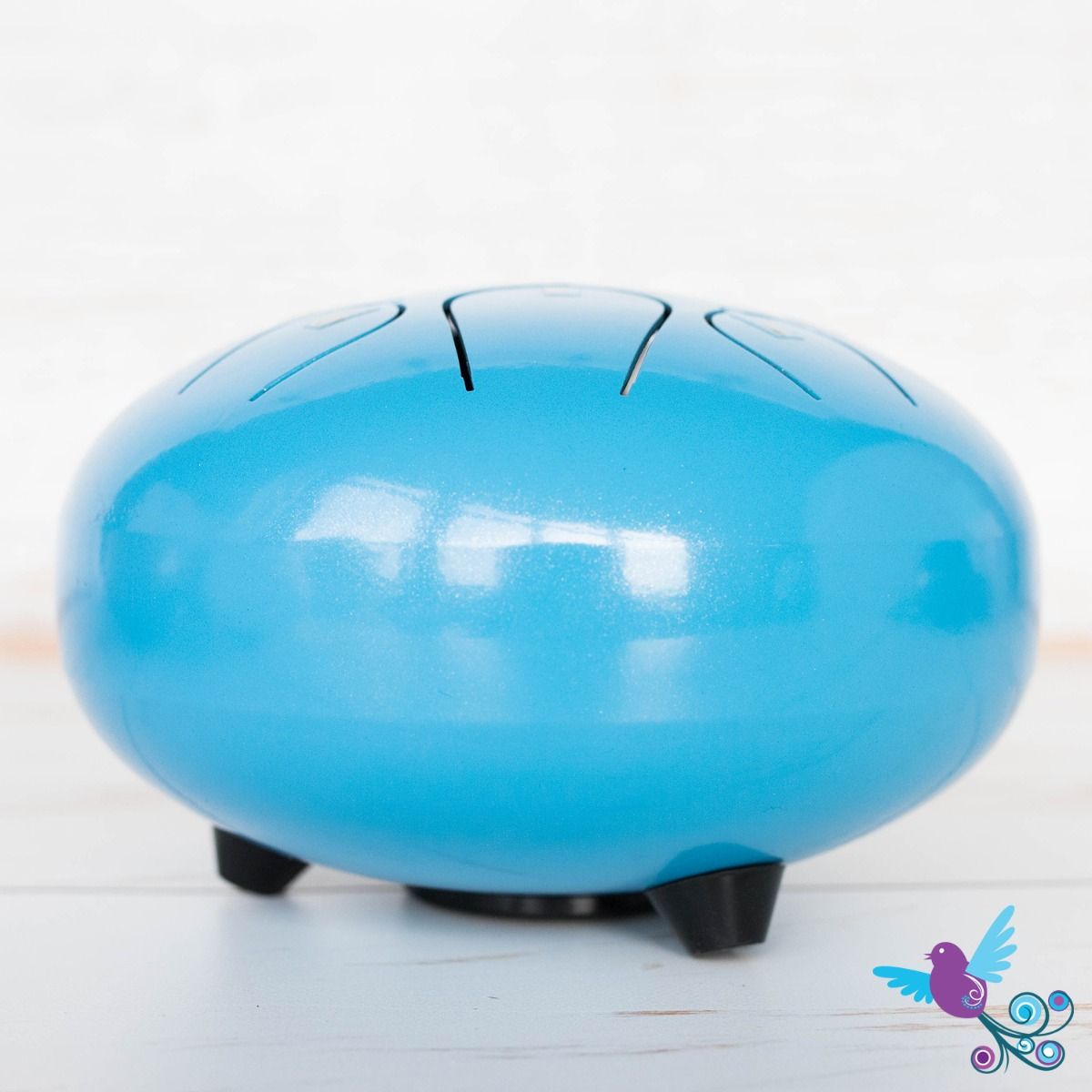 Hluru 8 Note Pentatonic Lotus Tongue Drum Sky Blue