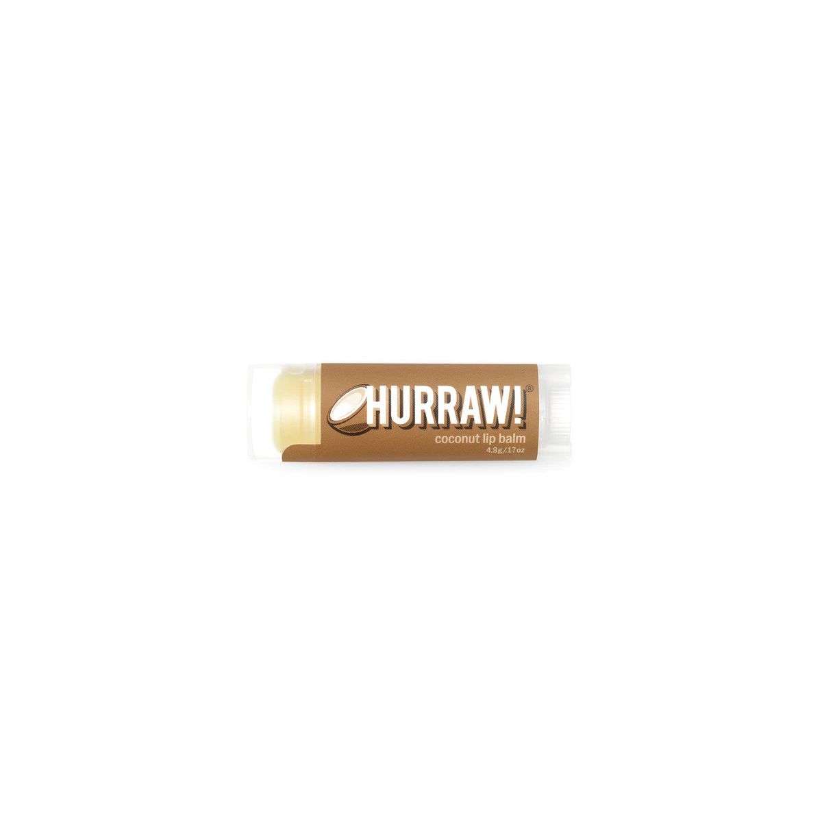 Hurraw! Lip Balm Coconut 4.3g