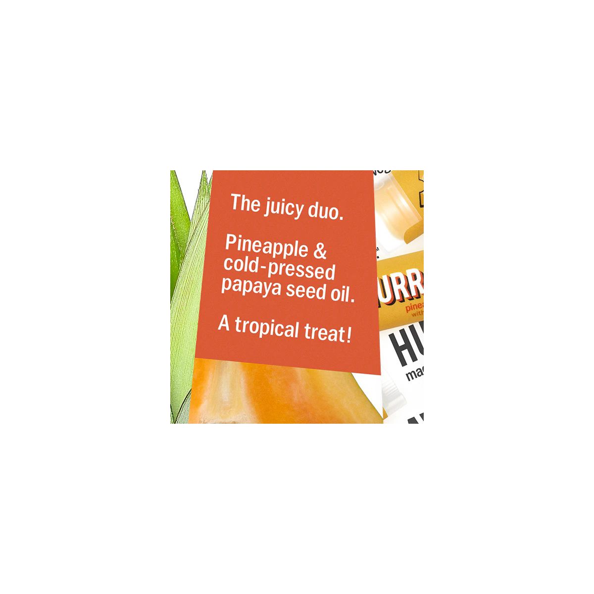 Hurraw! Lip Balm Pineapple 4.3g