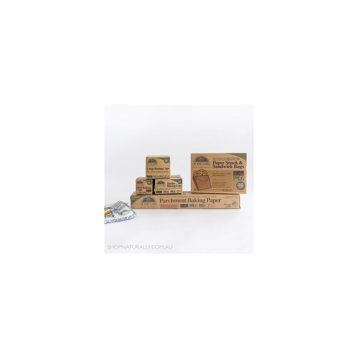 If You Care 100% Unbleached Paper Snack & Sandwich Bags 48 Pack