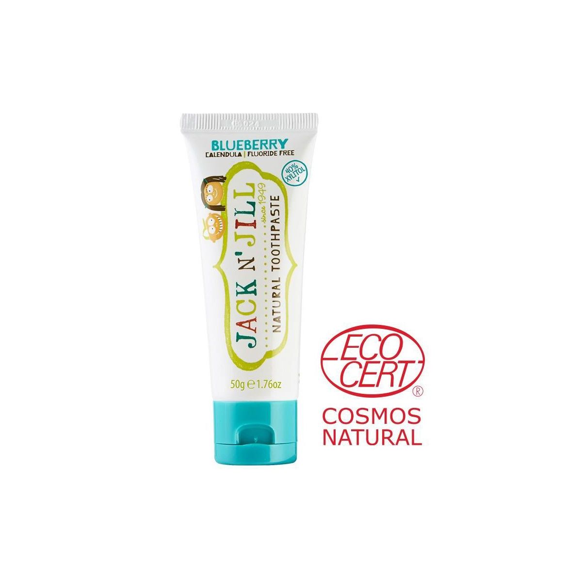 Buy Jack n Jill Kids Natural Toothpaste Blueberry Online
