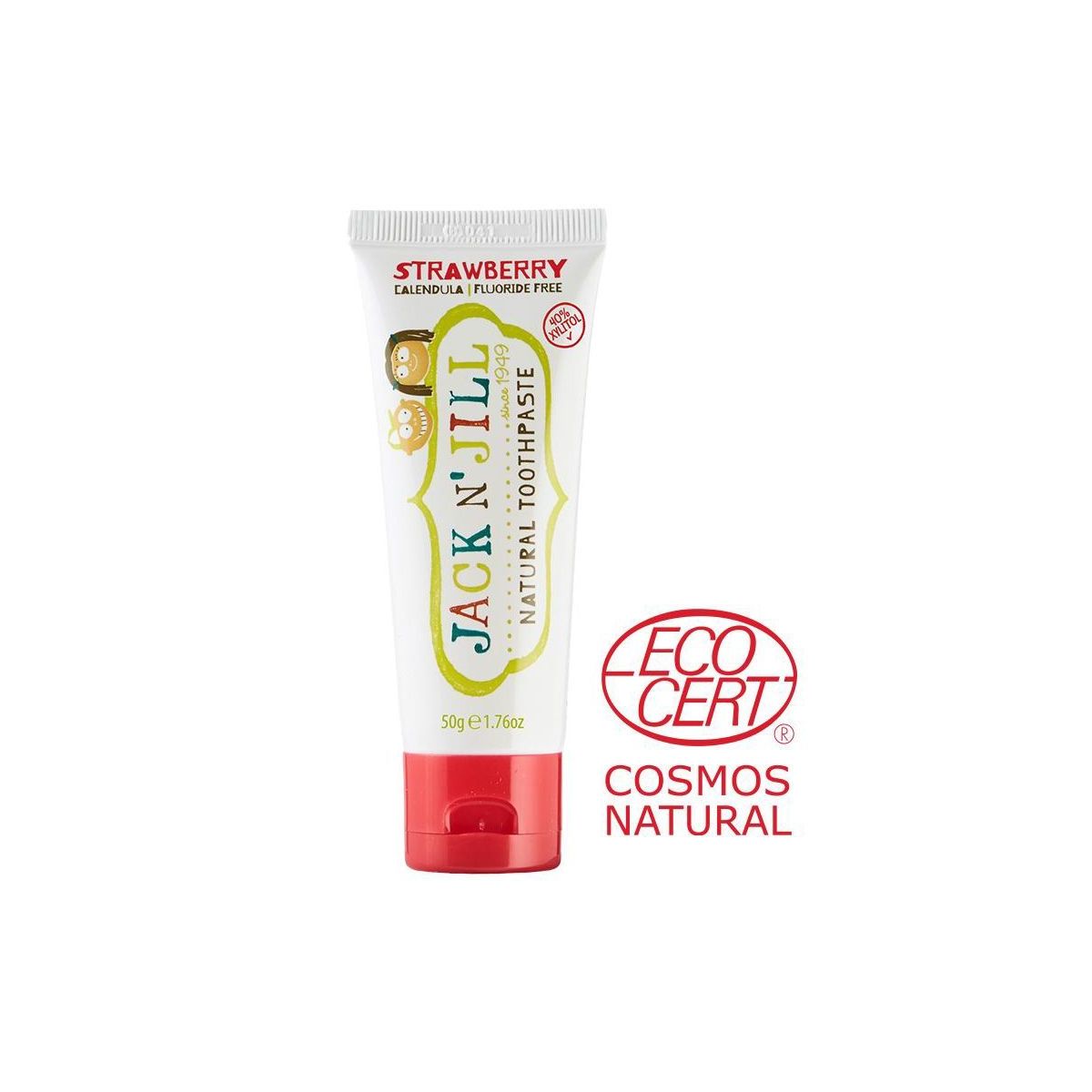 Buy Jack n Jill Kids Natural Toothpaste Strawberry Online