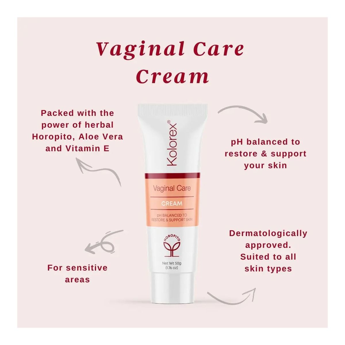 Kolorex Vaginal Care Cream 50g