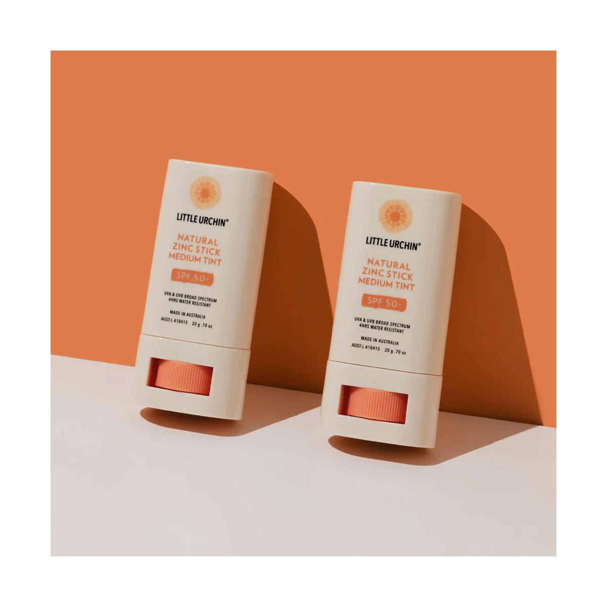 Little Urchin Natural Zinc Stick Medium Tint SPF50  20g