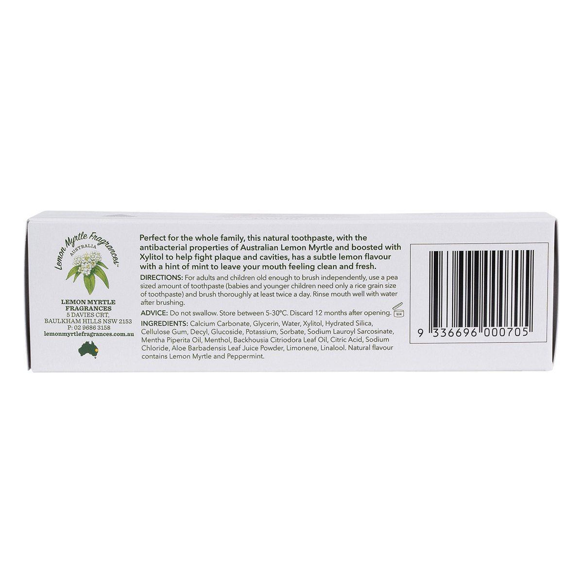 Toothpaste Fluoride Free 150g