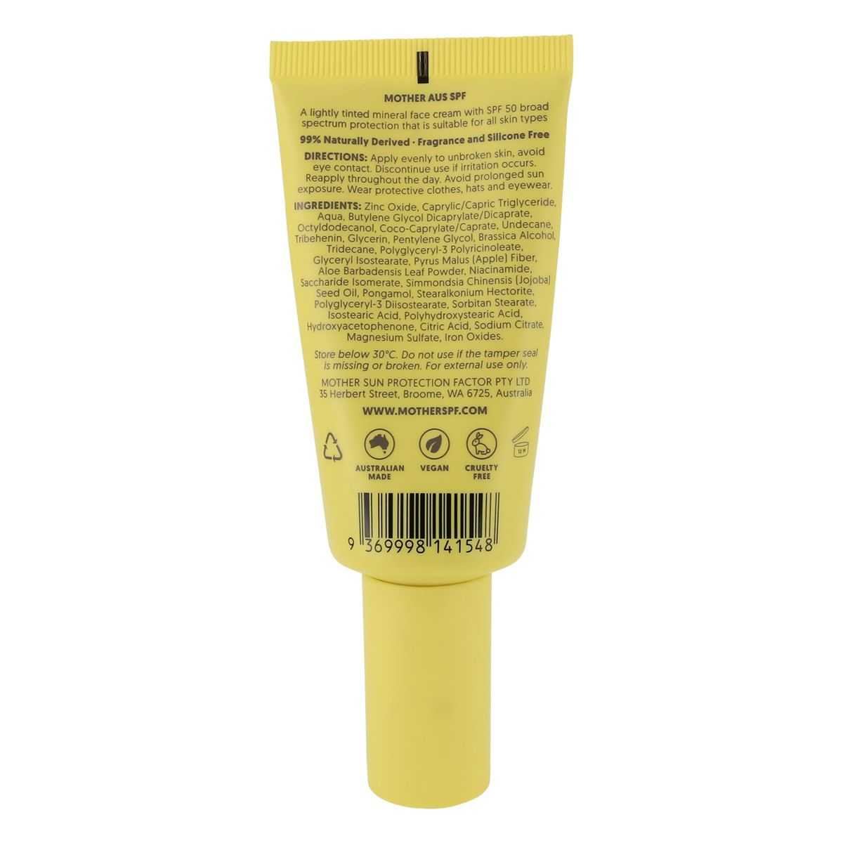 Tinted Base Mineral SPF50 50g