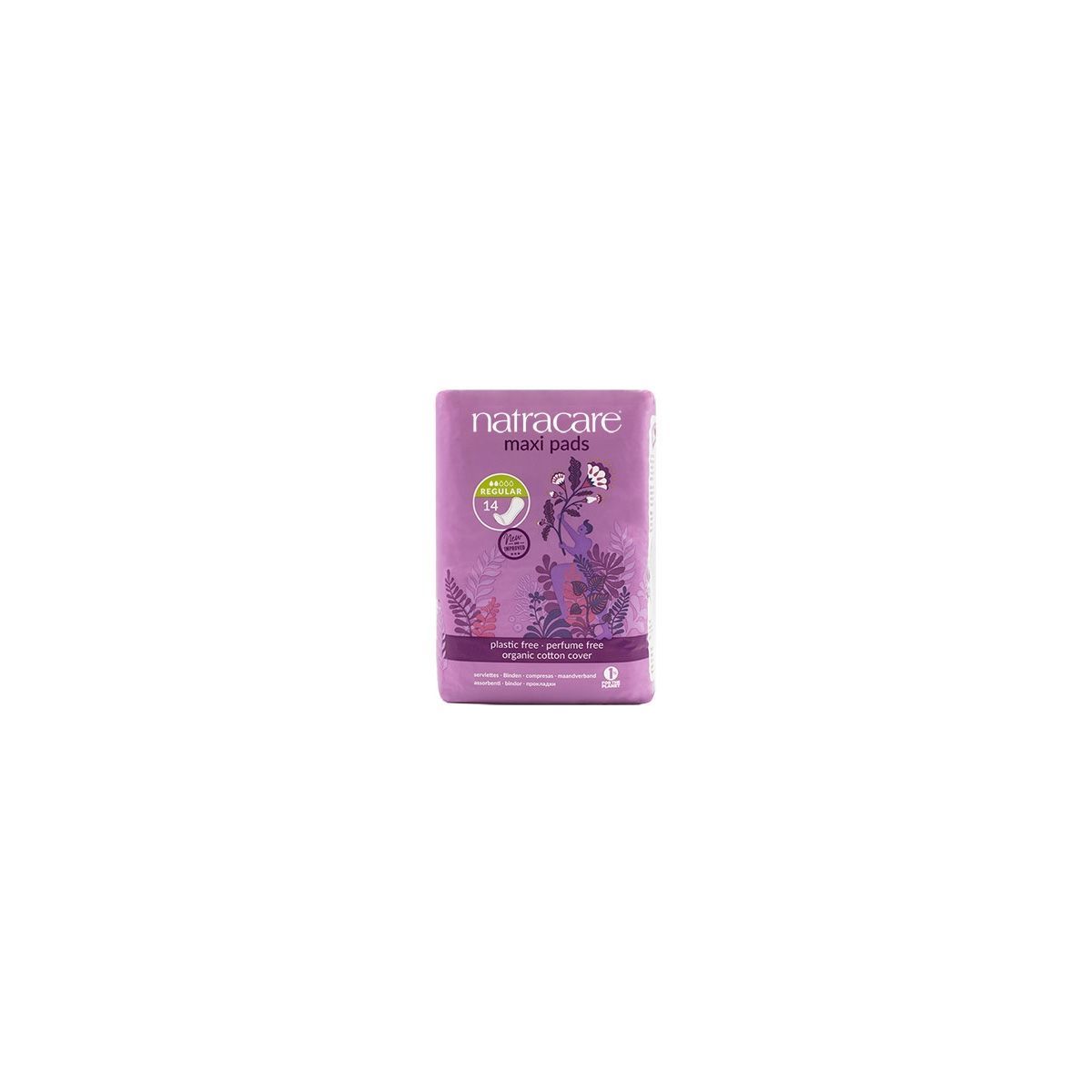 Buy Natracare Certified Organic Cotton Maxi Pads Regular Online