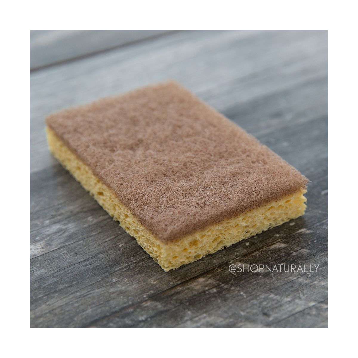 Natural Value Walnut Scrubber Sponge