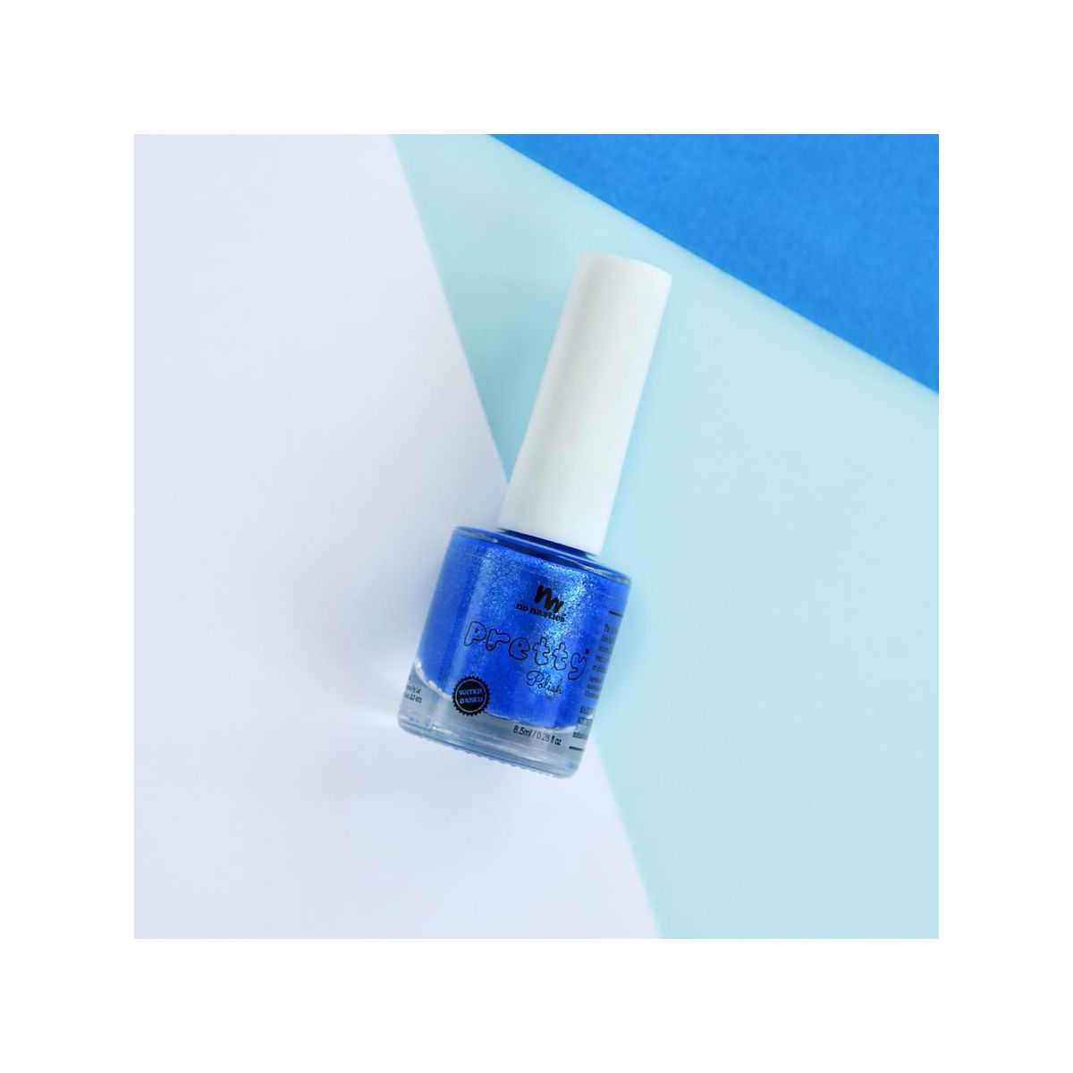 No Nasties Water Based Peelable Nail Polish Mermaid Blue
