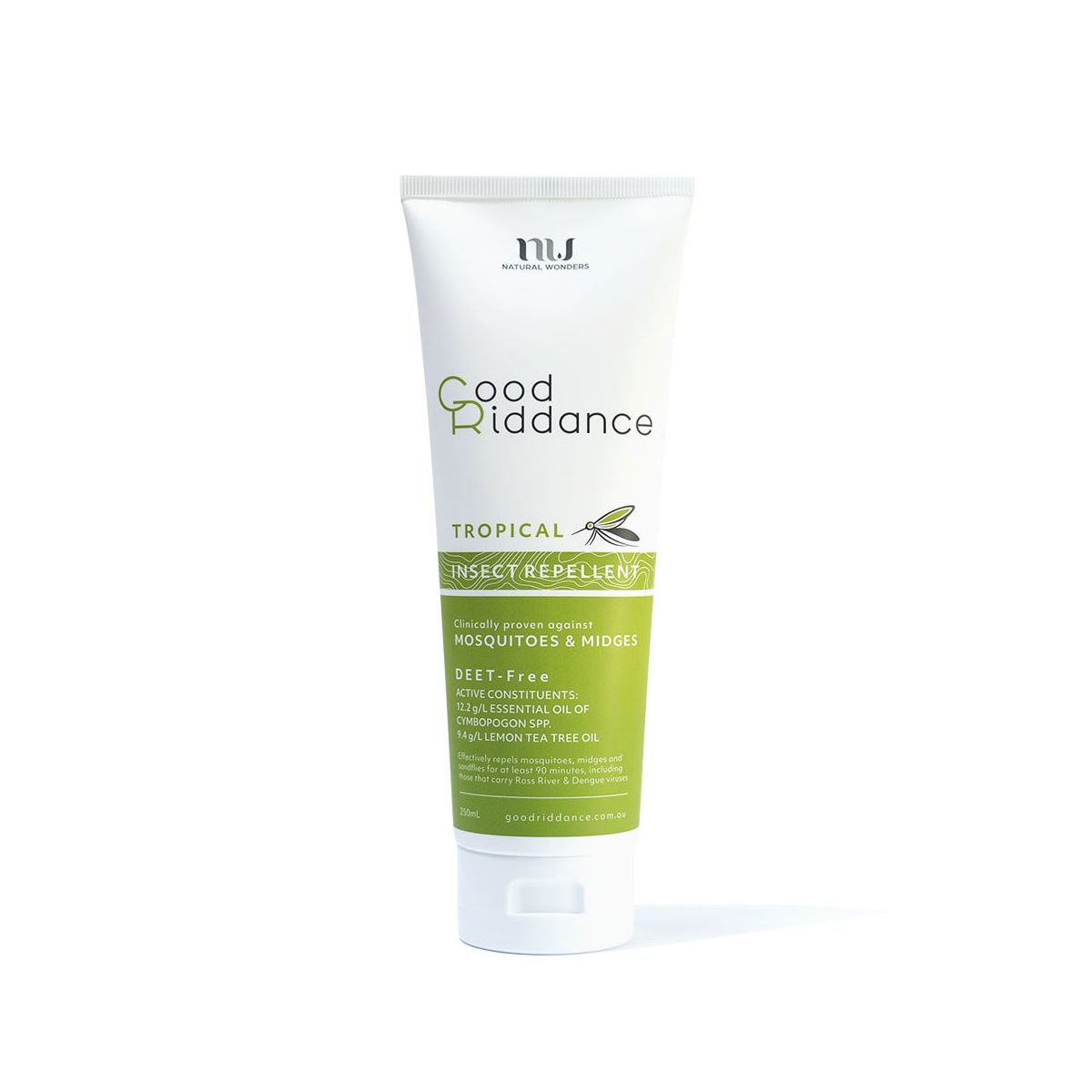 Natural Wonders Good Riddance Tropical Insect Repellent 250ml
