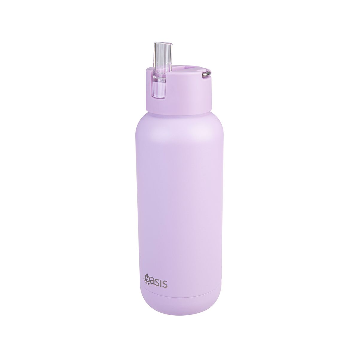 Oasis Moda Triple Insulated Water Bottle with Straw Orchid 1L