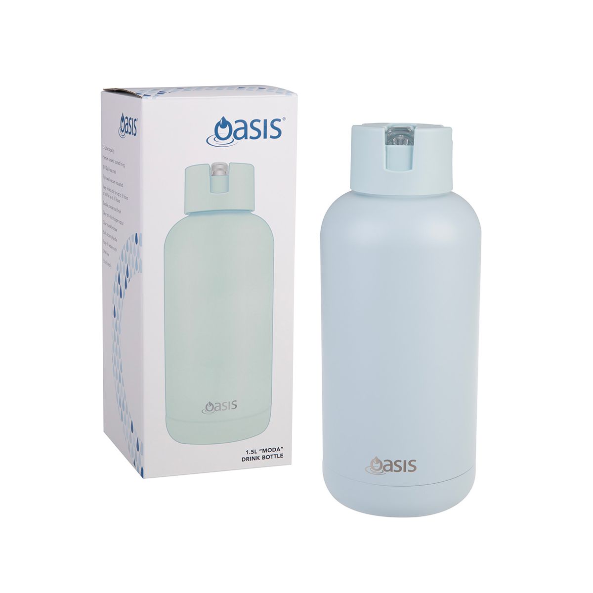 Buy Sea Mist Moda 1.5L insulated water bottle