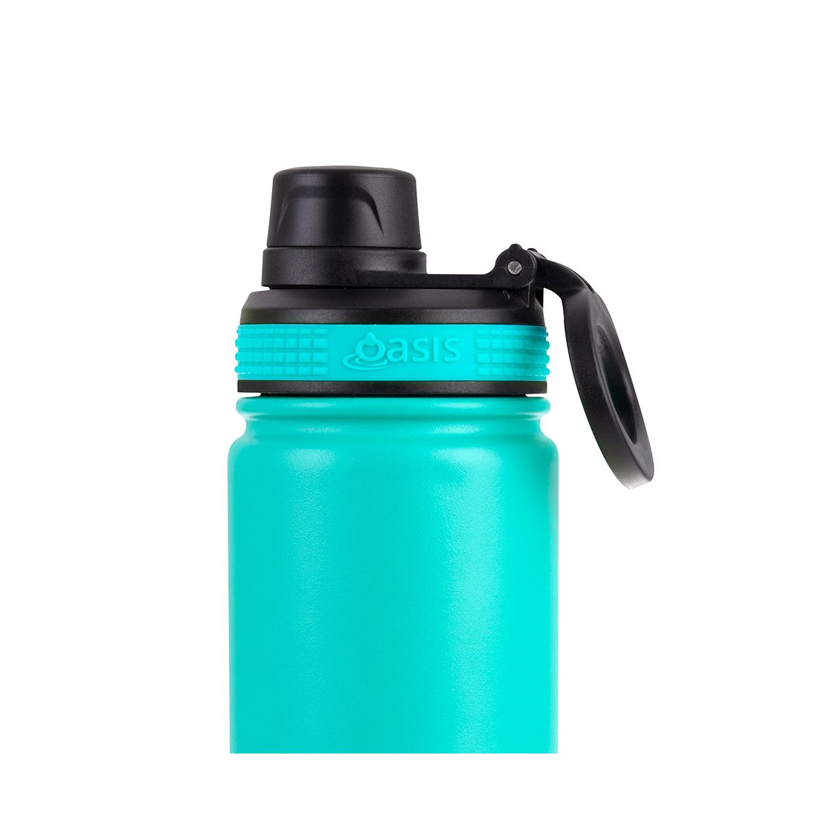 Buy Turquoise Oasis 550ml insulated bottle with screw lid