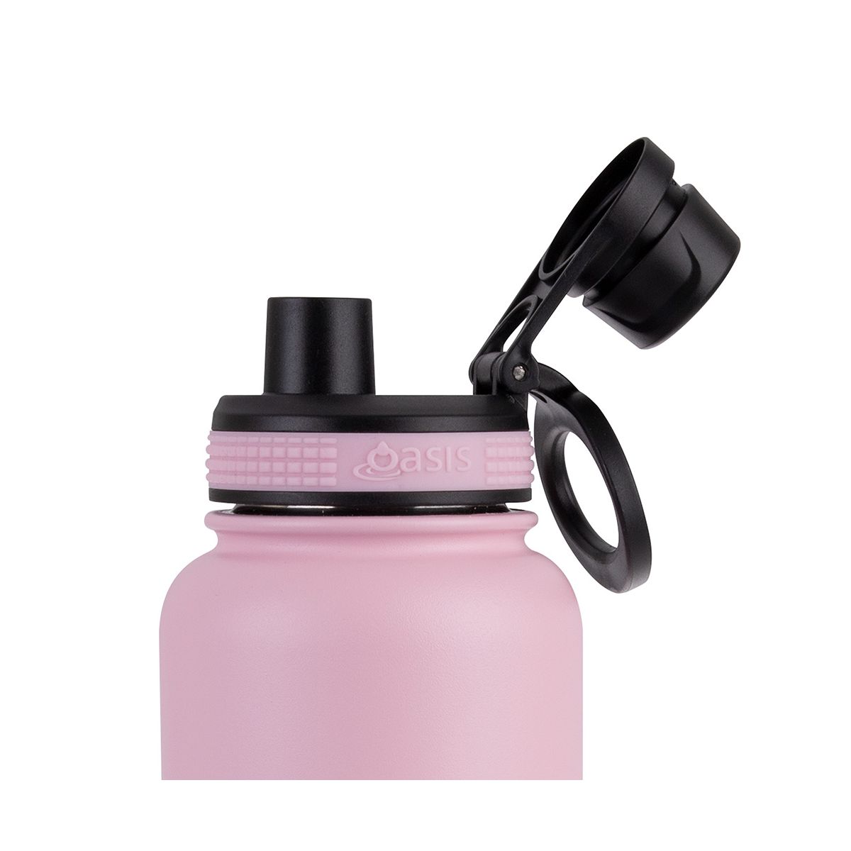Buy Oasis 1.1L Pink Carnation Insulated Water Bottle