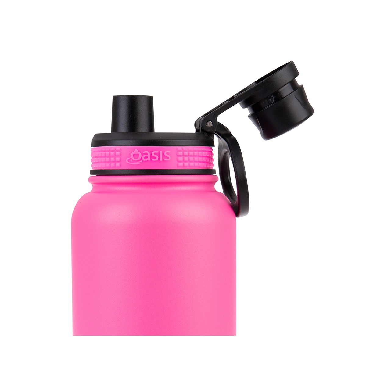Buy Oasis insulated neon pink 1.1L sports bottle