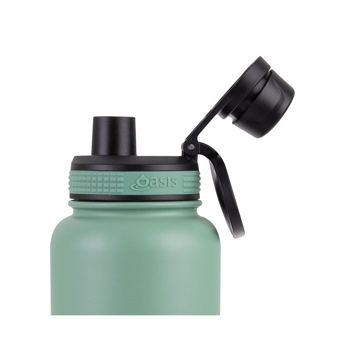 Buy Oasis Insulated Sage Green 1.1L sports bottle
