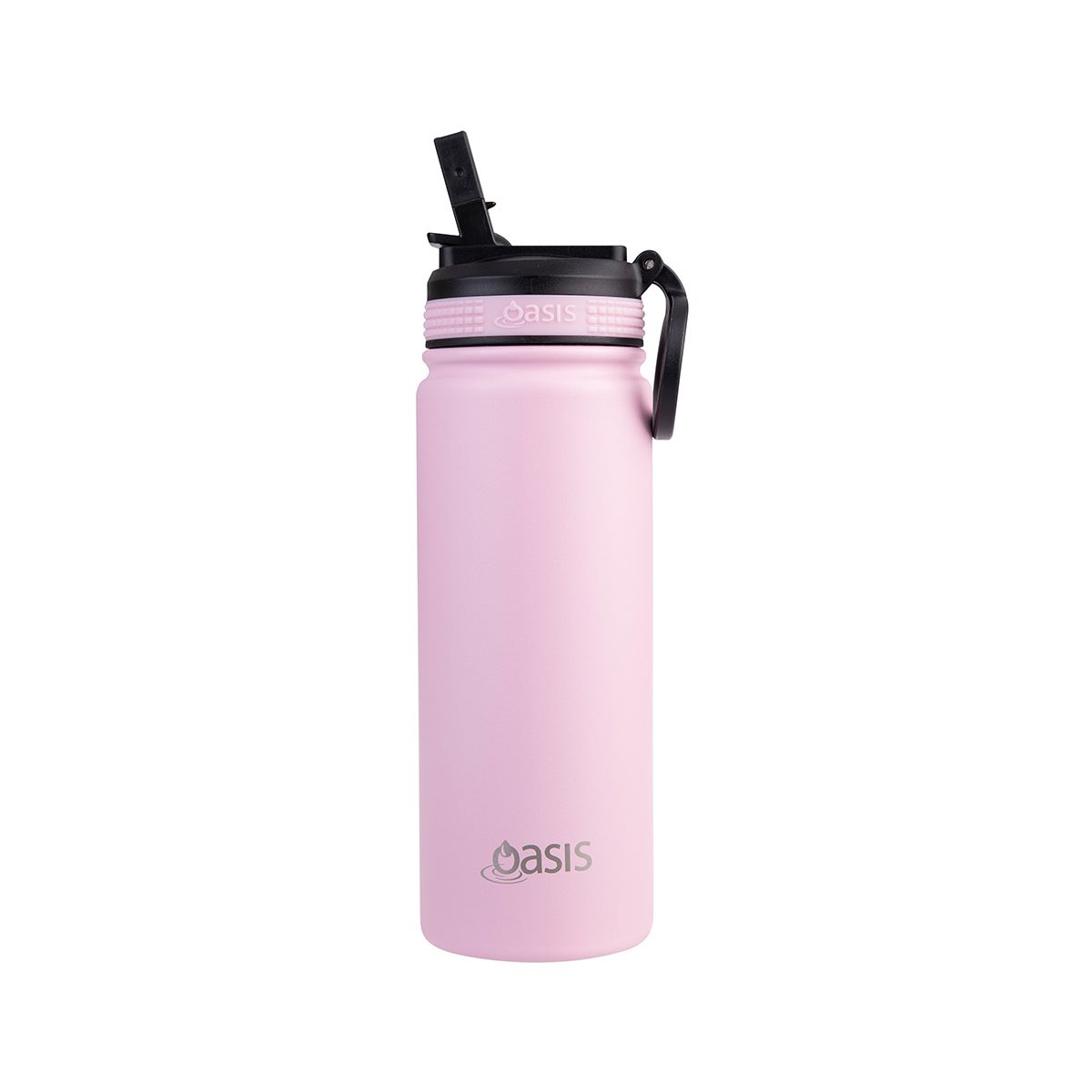 Buy Oasis insulated water bottle with straw 550ml carnation