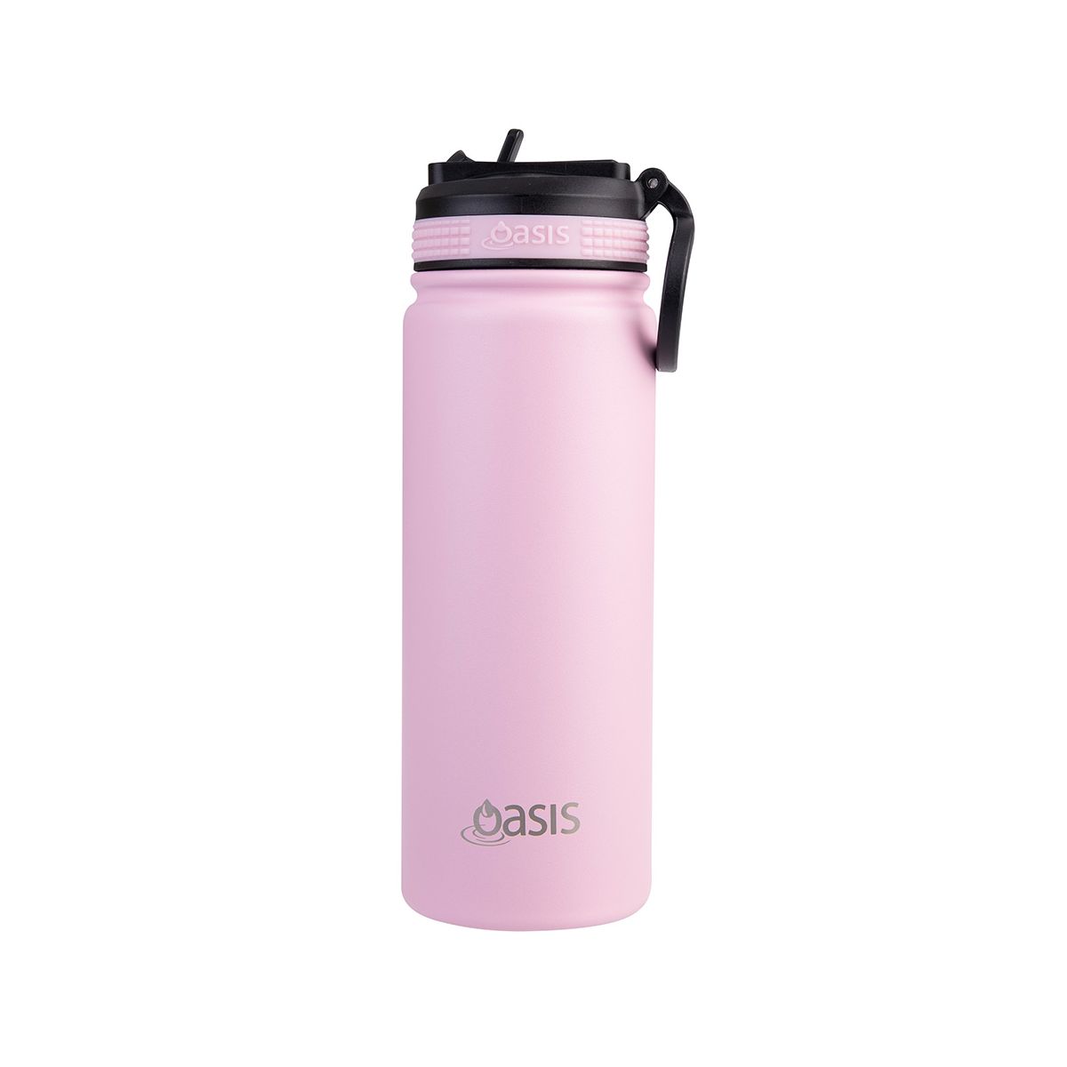 Buy Oasis insulated water bottle with straw 550ml carnation