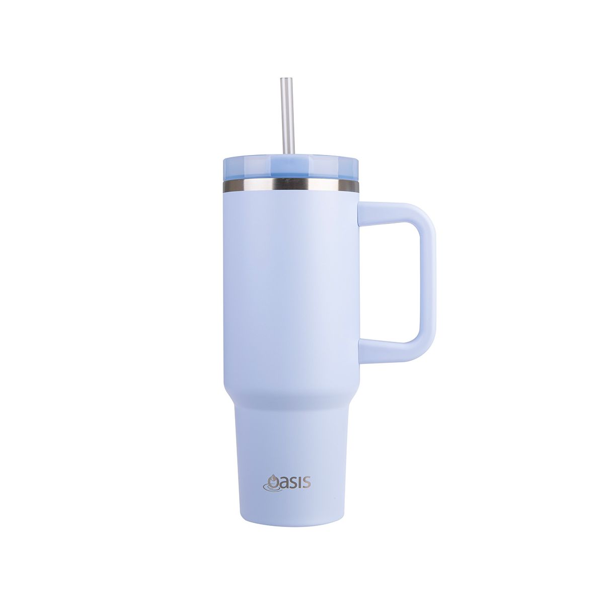 Oasis Insulated Tumbler with Straw Periwinkle 1.2L