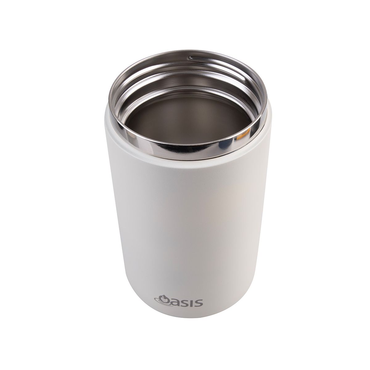 Oasis Stainless Steel Insulated Food Flask Alabaster 700ml