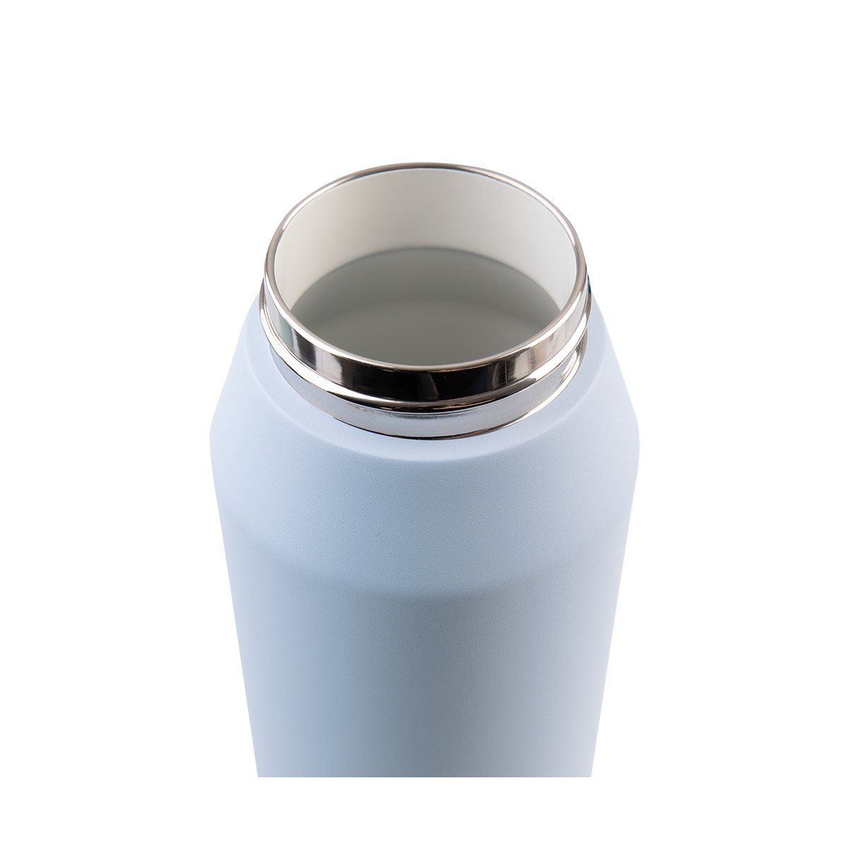 OASIS CERAMIC LINED STAINLESS STEEL TRIPLE WALL INSULATED 'CAPRI' DRINK BOTTLE W/ QUICK RELEASE LID 1L PERIWINKLE