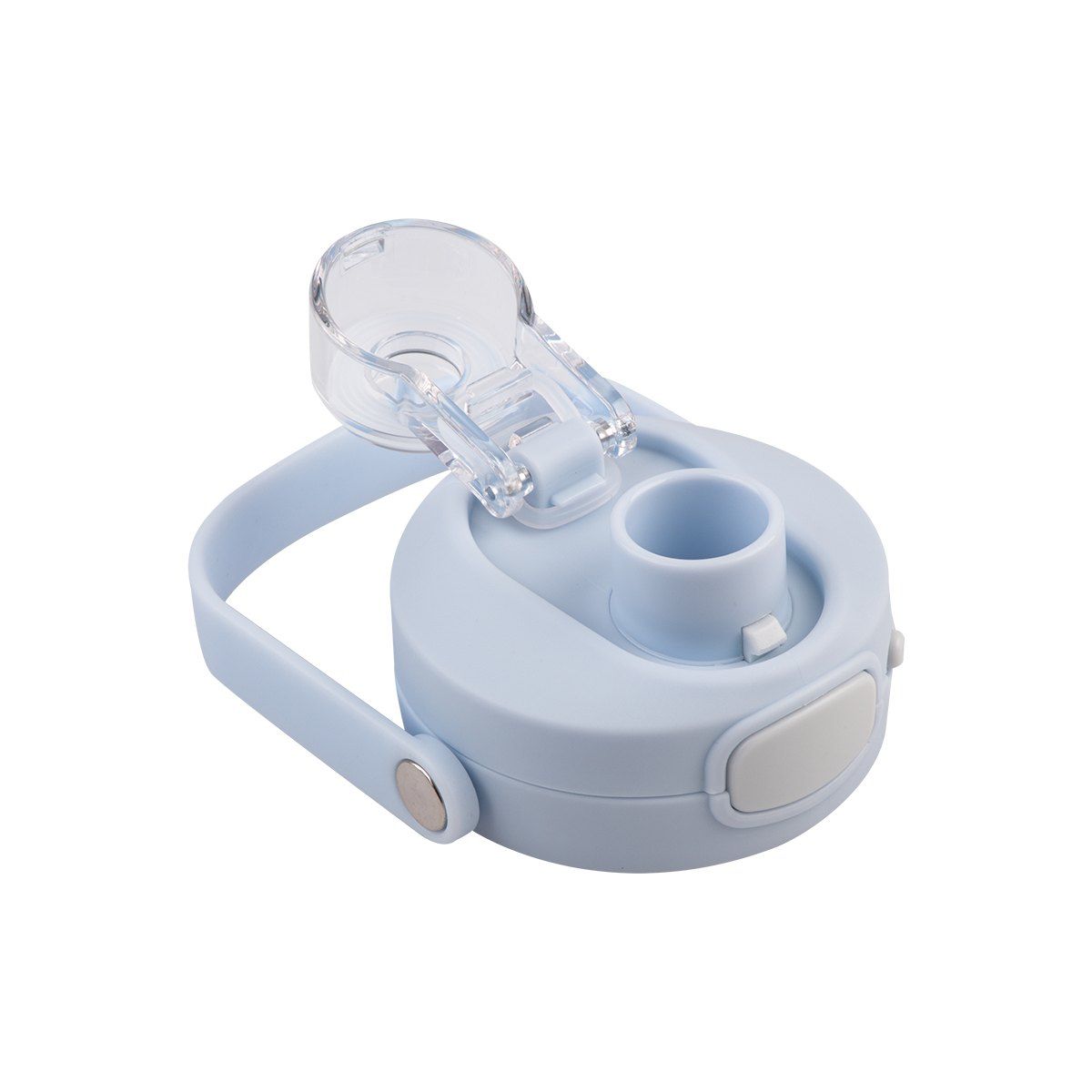 OASIS CERAMIC LINED STAINLESS STEEL TRIPLE WALL INSULATED 'CAPRI' DRINK BOTTLE W/ QUICK RELEASE LID 1L PERIWINKLE