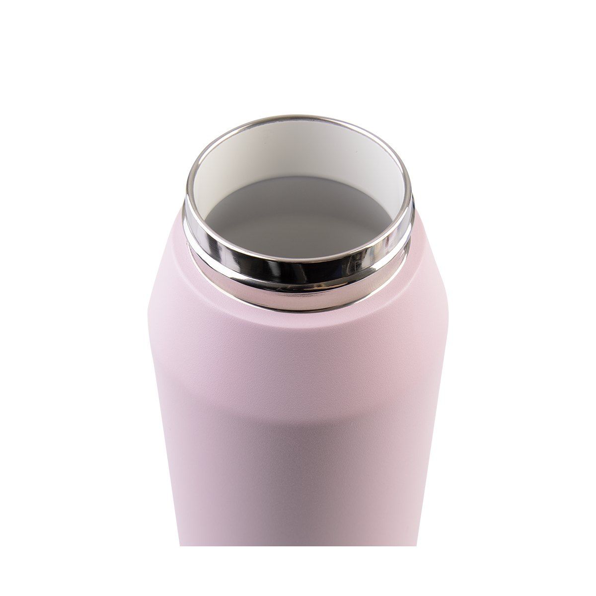 OASIS CERAMIC LINED STAINLESS STEEL TRIPLE WALL INSULATED 'CAPRI' DRINK BOTTLE W/ QUICK RELEASE LID 1L PINK LEMONADE