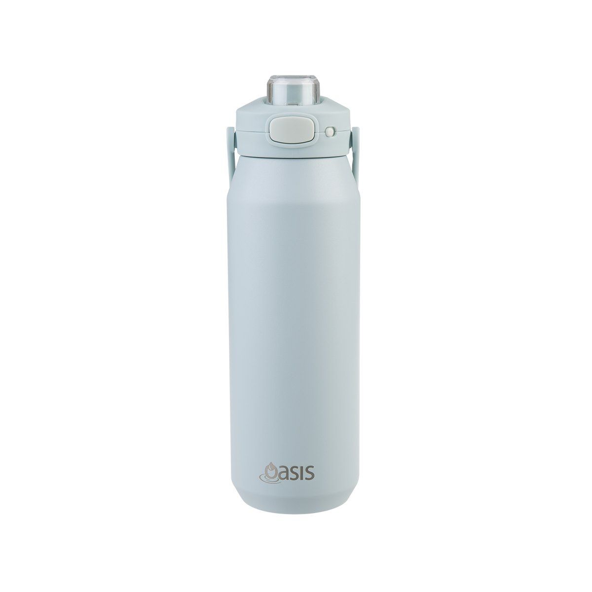OASIS CERAMIC LINED STAINLESS STEEL TRIPLE WALL INSULATED 'CAPRI' DRINK BOTTLE W/ QUICK RELEASE LID 1L SEA MIST