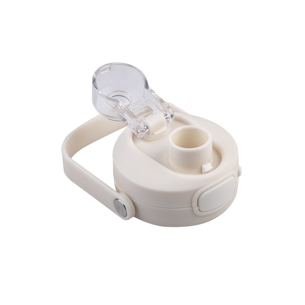 OASIS CERAMIC LINED STAINLESS STEEL TRIPLE WALL INSULATED 'CAPRI' DRINK BOTTLE W/ QUICK RELEASE LID 750ML ALABASTER