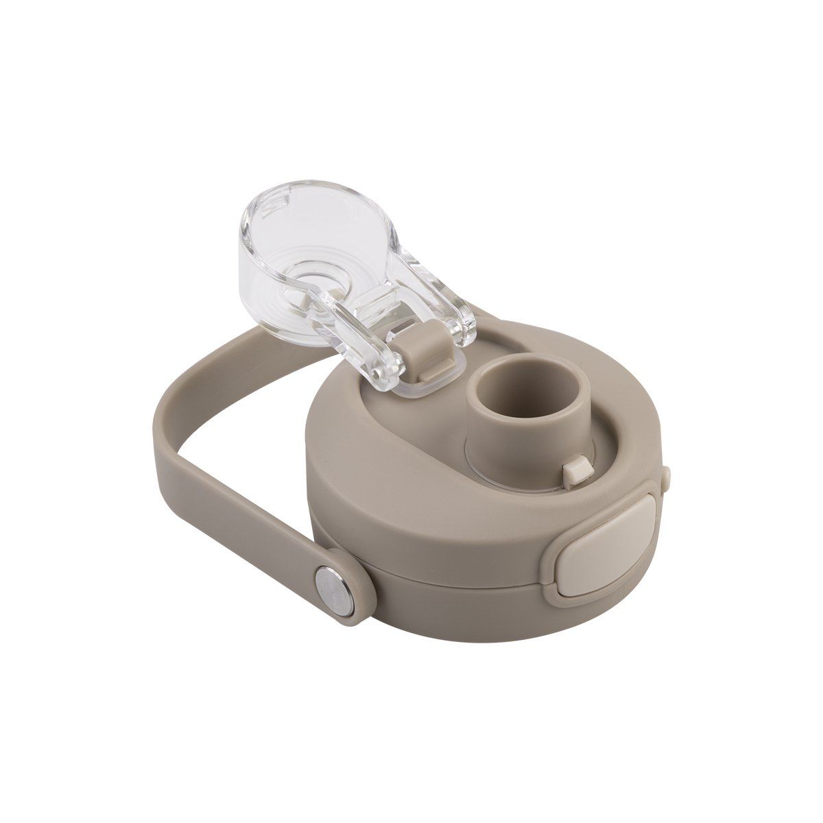 OASIS CERAMIC LINED STAINLESS STEEL TRIPLE WALL INSULATED 'CAPRI' DRINK BOTTLE W/ QUICK RELEASE LID 750ML LATTE