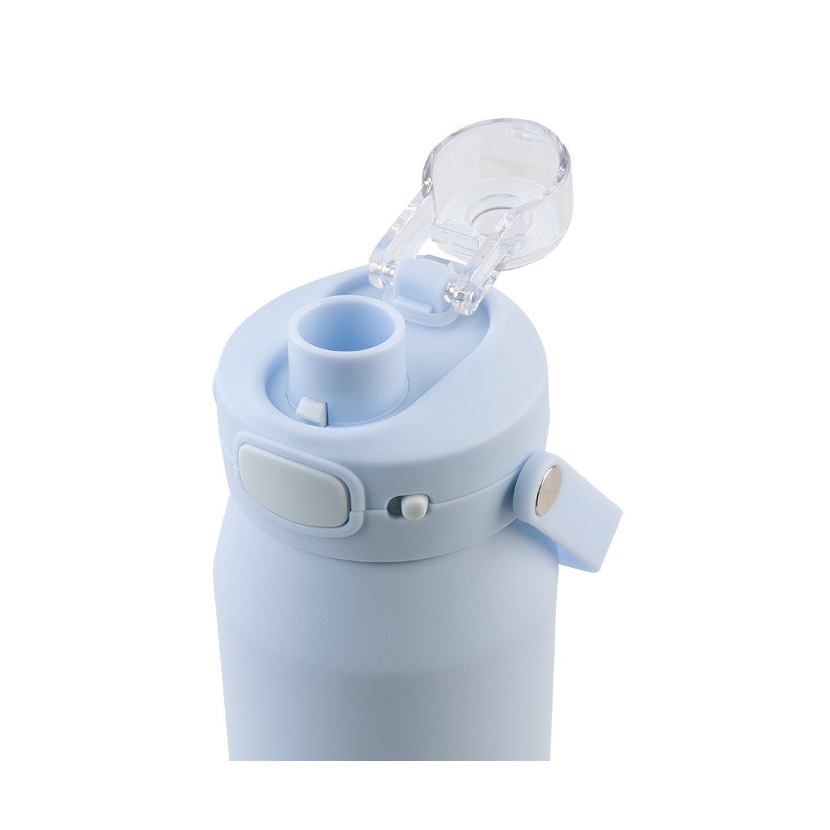 OASIS CERAMIC LINED STAINLESS STEEL TRIPLE WALL INSULATED 'CAPRI' DRINK BOTTLE W/ QUICK RELEASE LID 750ML PERIWINKLE