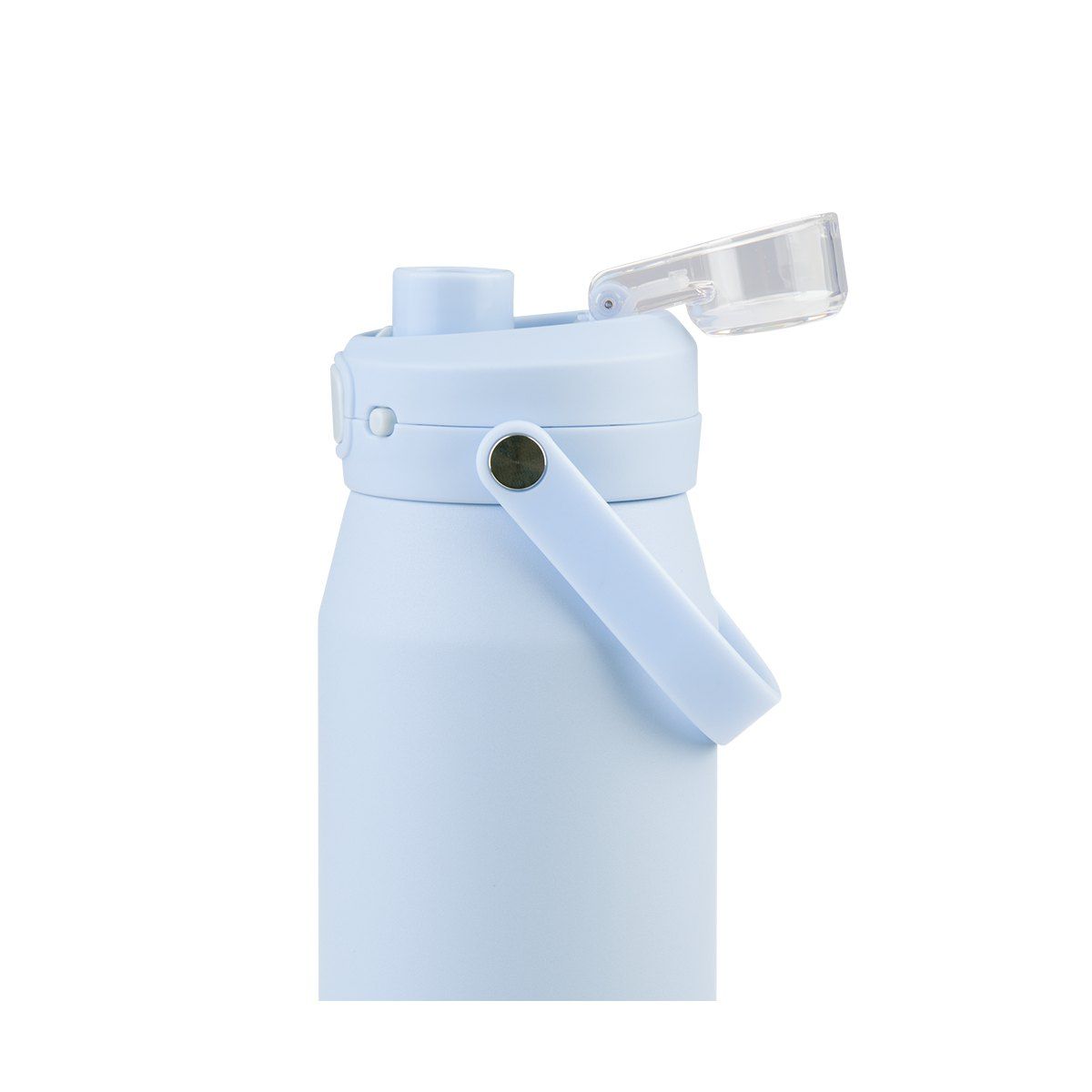 OASIS CERAMIC LINED STAINLESS STEEL TRIPLE WALL INSULATED 'CAPRI' DRINK BOTTLE W/ QUICK RELEASE LID 750ML PERIWINKLE