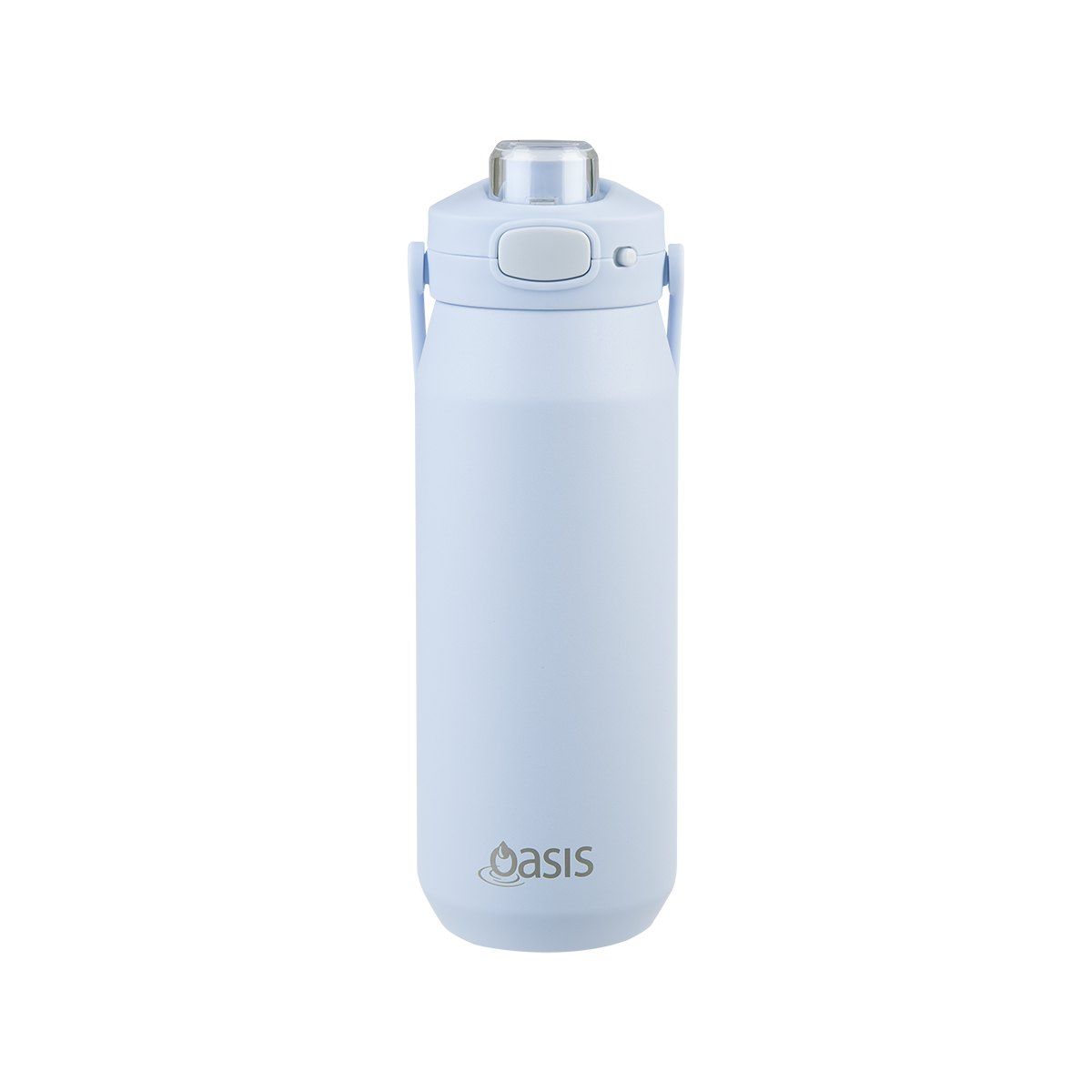 OASIS CERAMIC LINED STAINLESS STEEL TRIPLE WALL INSULATED 'CAPRI' DRINK BOTTLE W/ QUICK RELEASE LID 750ML PERIWINKLE