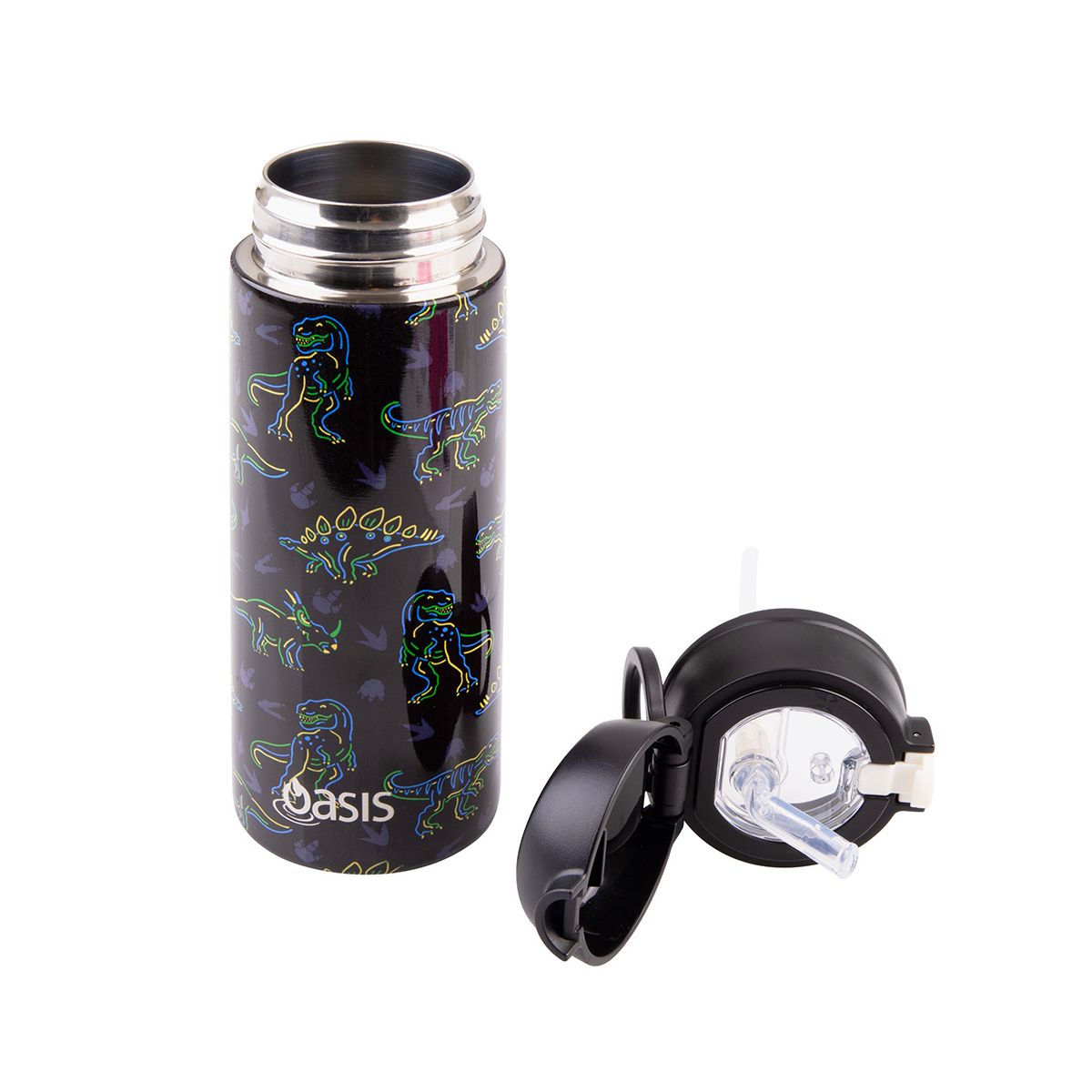 oasis-kids-bottle-neon-dinosaurs
