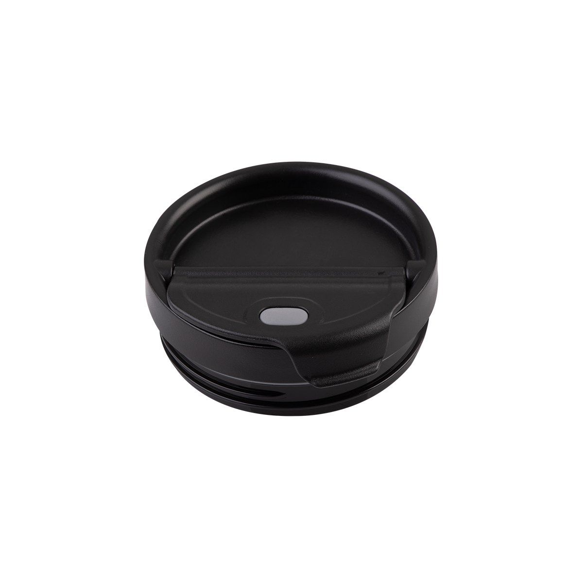 OASIS CERAMIC LINED STAINLESS STEEL DOUBLE WALL INSULATED TRAVEL MUG 480ML BLACK