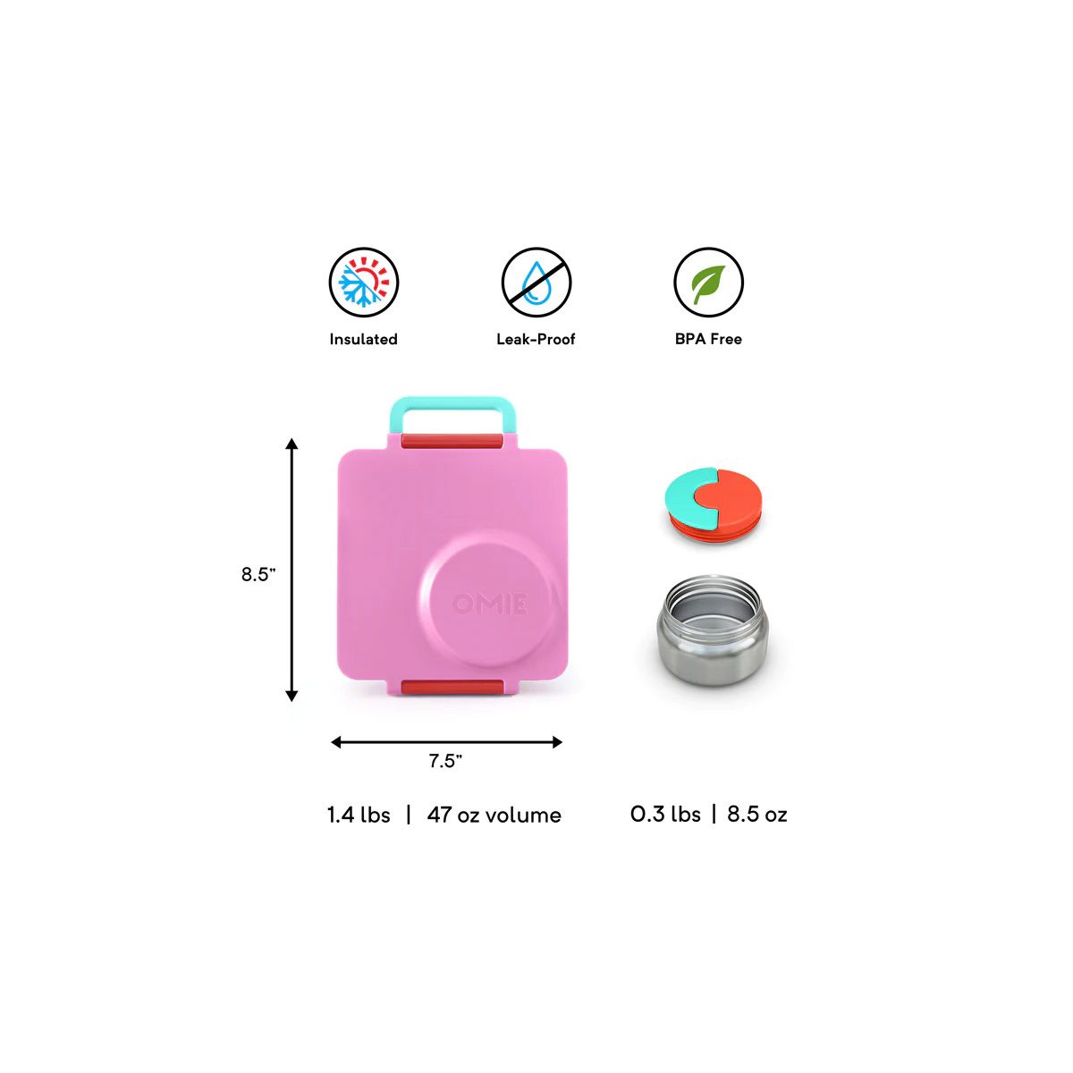 Buy OmieBox Pink Berry online