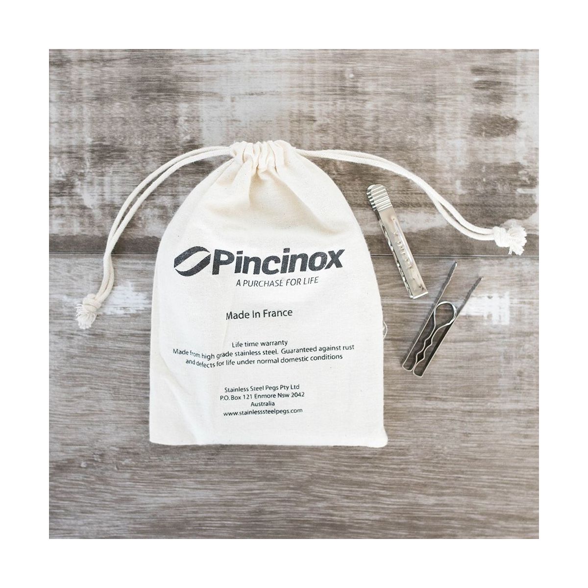 Pincinox Stainless Steel Pegs 50 pack