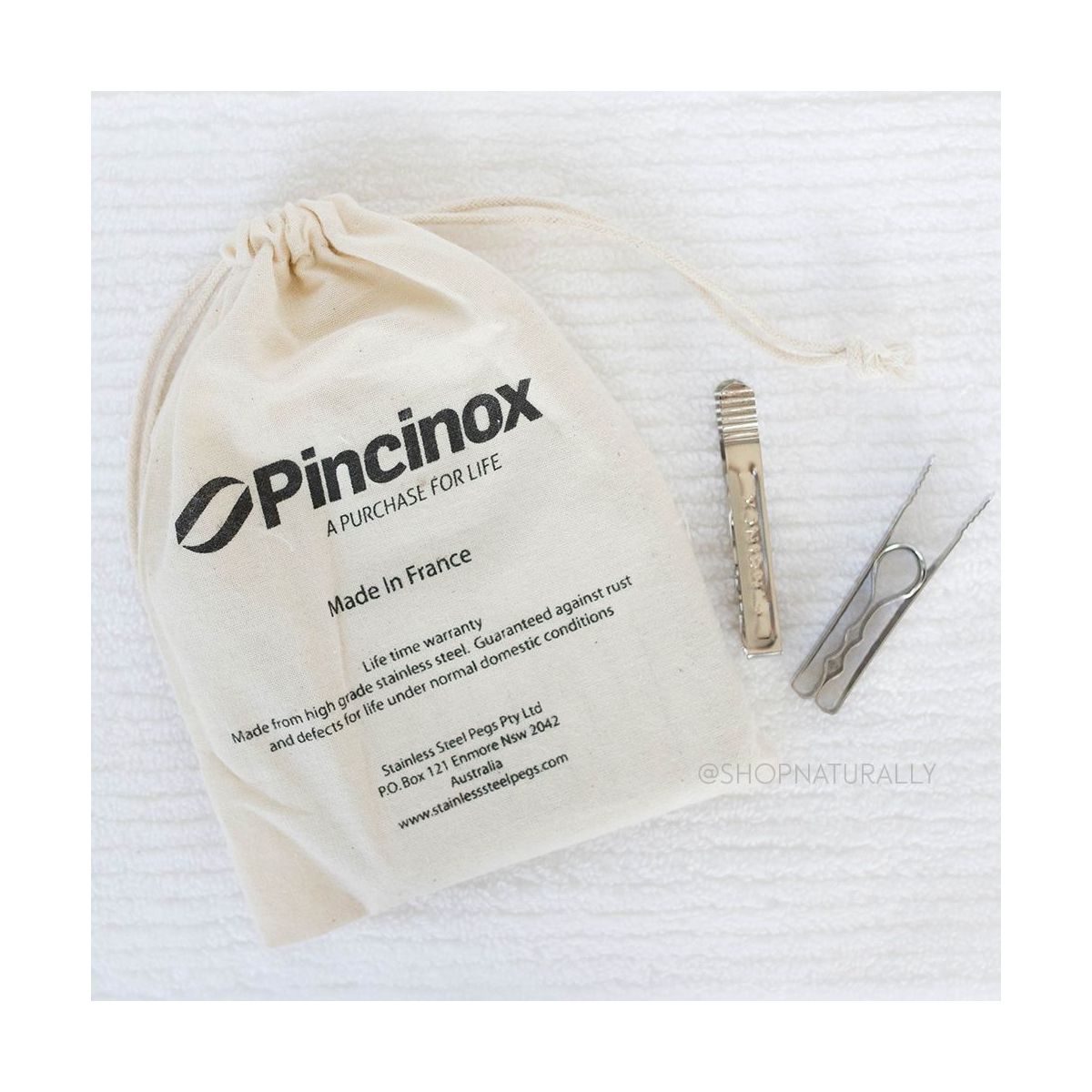 Pincinox Stainless Steel Pegs 20 pack