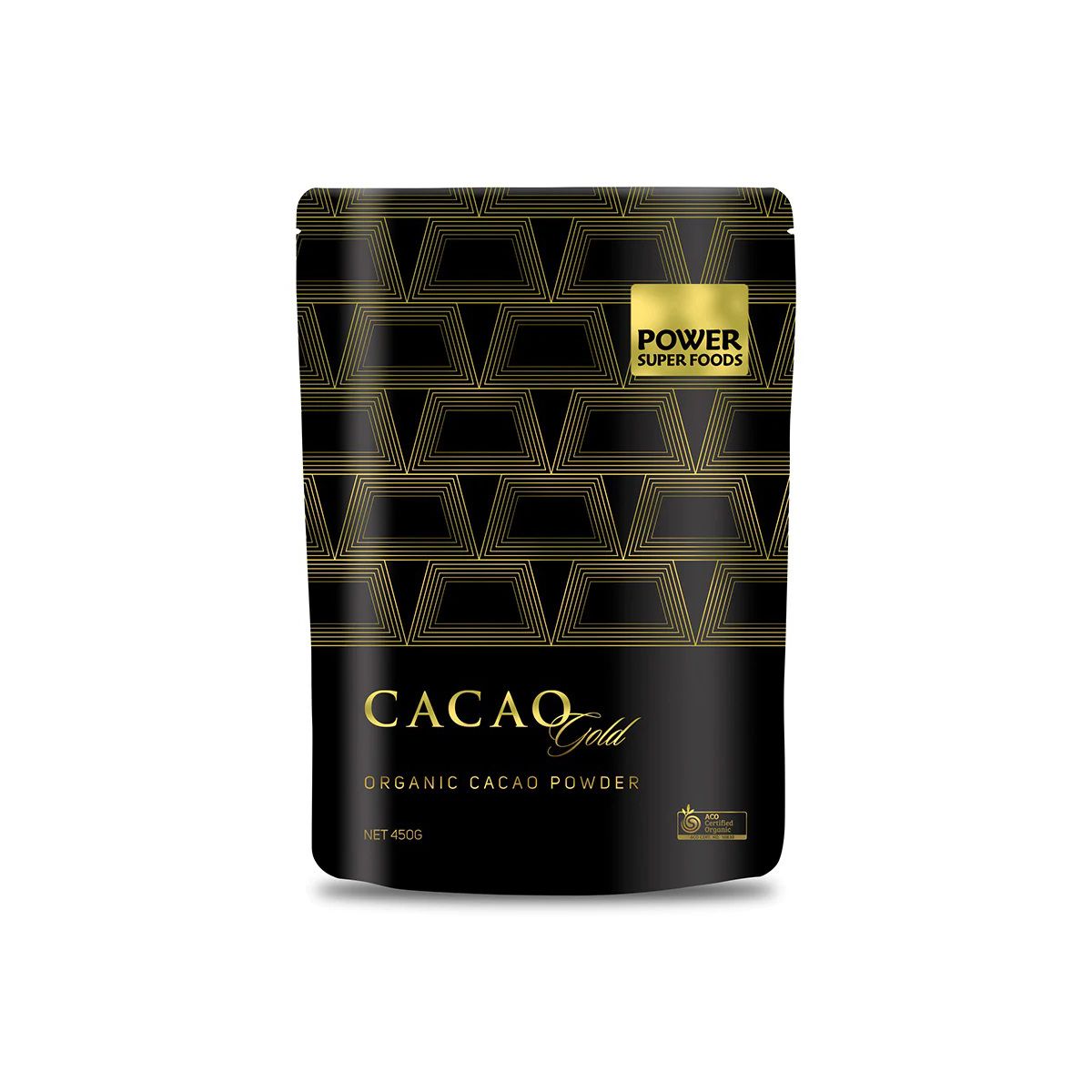Buy Power Super Foods Raw Organic Cacao Gold Powder 450g Online