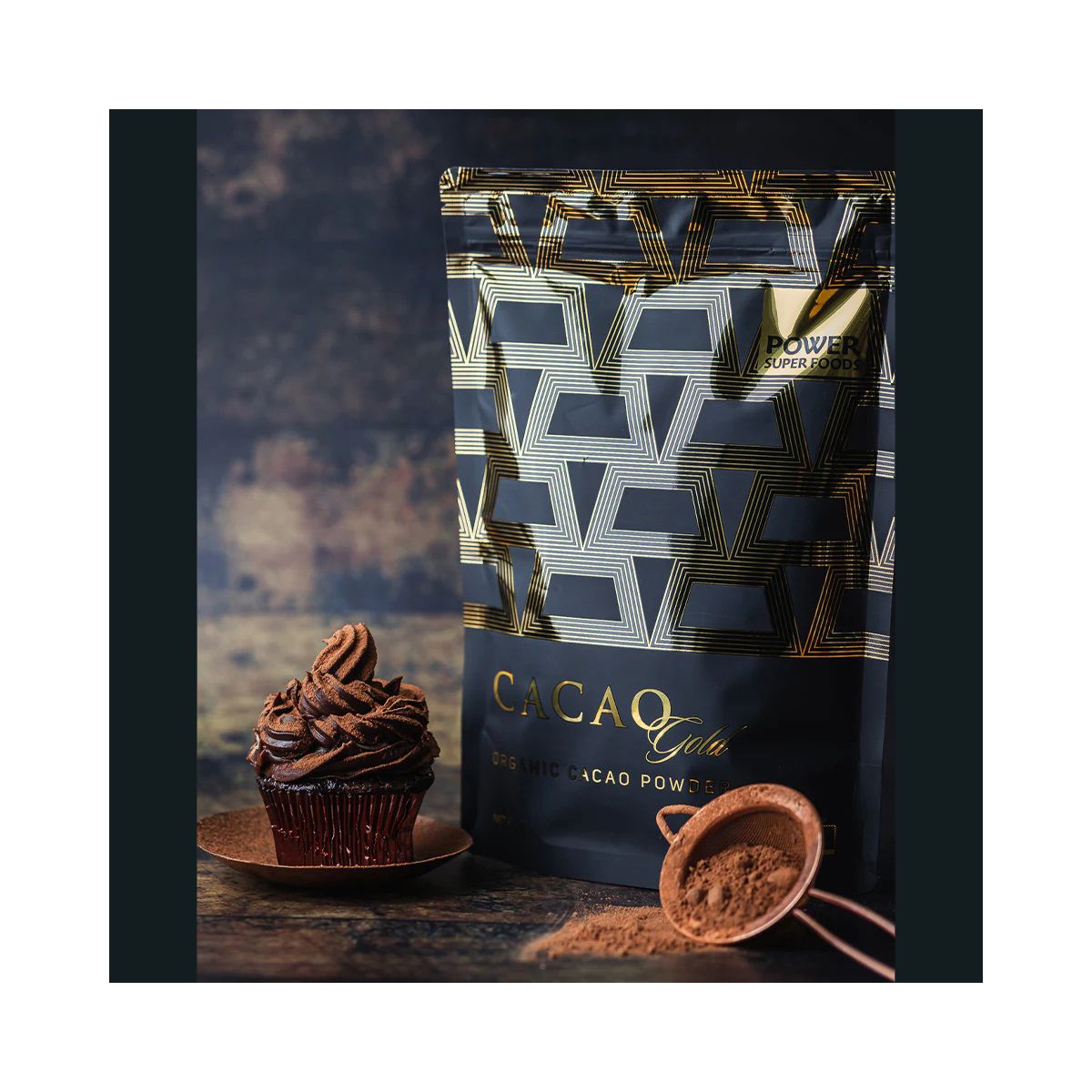Power Super Foods Raw Organic Cacao Gold Powder 450g