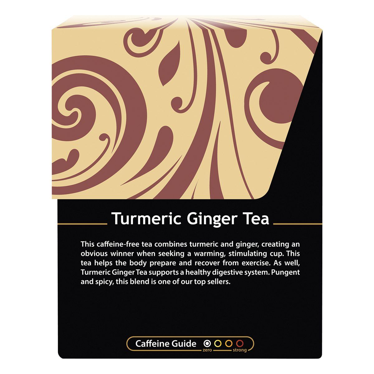 Organic Herbal Tea Bags Turmeric Ginger Tea 18pk