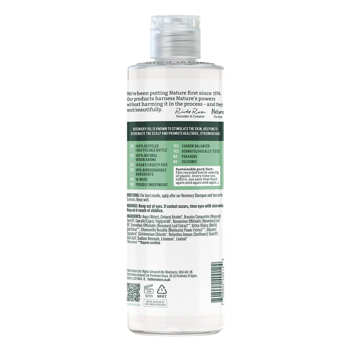 Faith In Nature Rosemary Stimulating Conditioner 400ml