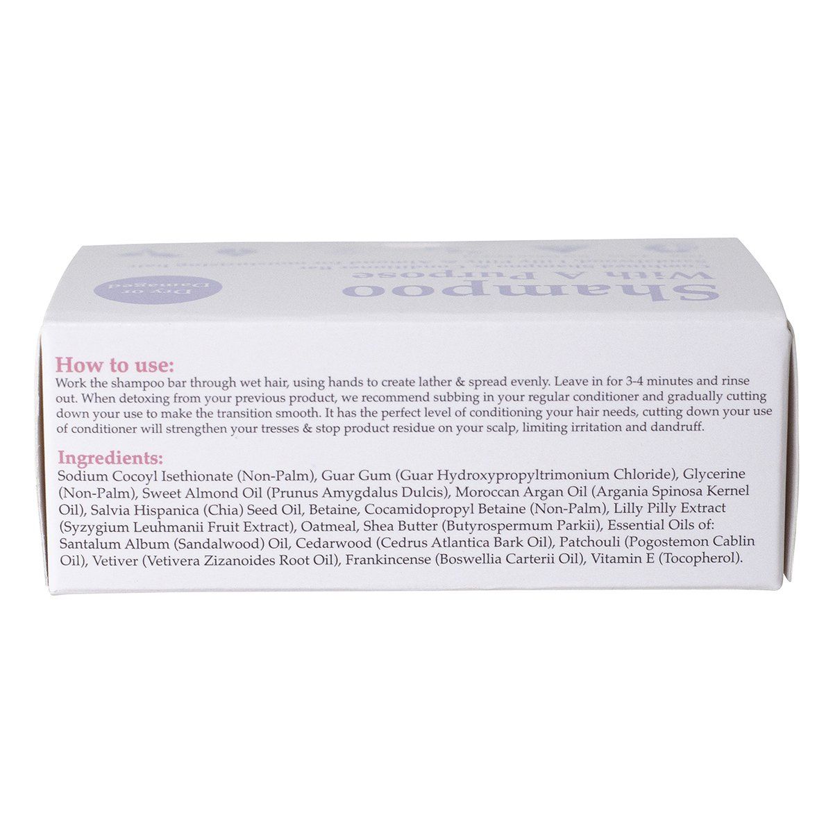 Shampoo With A Purpose Shampoo & Conditioner Bar Dry Damaged 135g