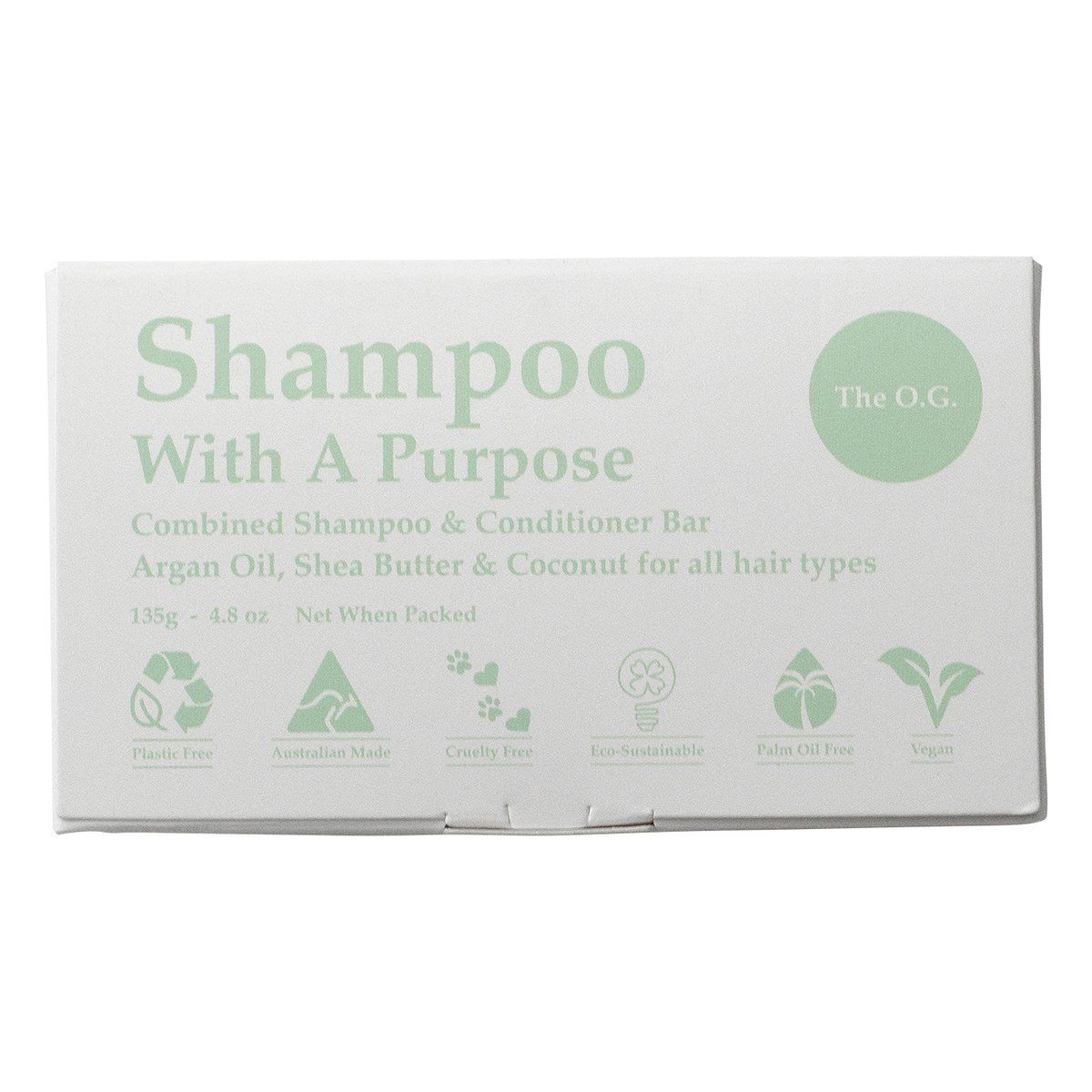 Shampoo With A Purpose Shampoo & Conditioner Bar The OG 135g