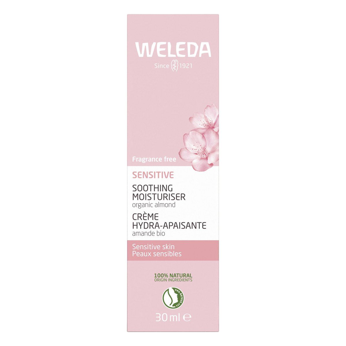 Weleda Sensitive Soothing Moisturiser Almond 30ml