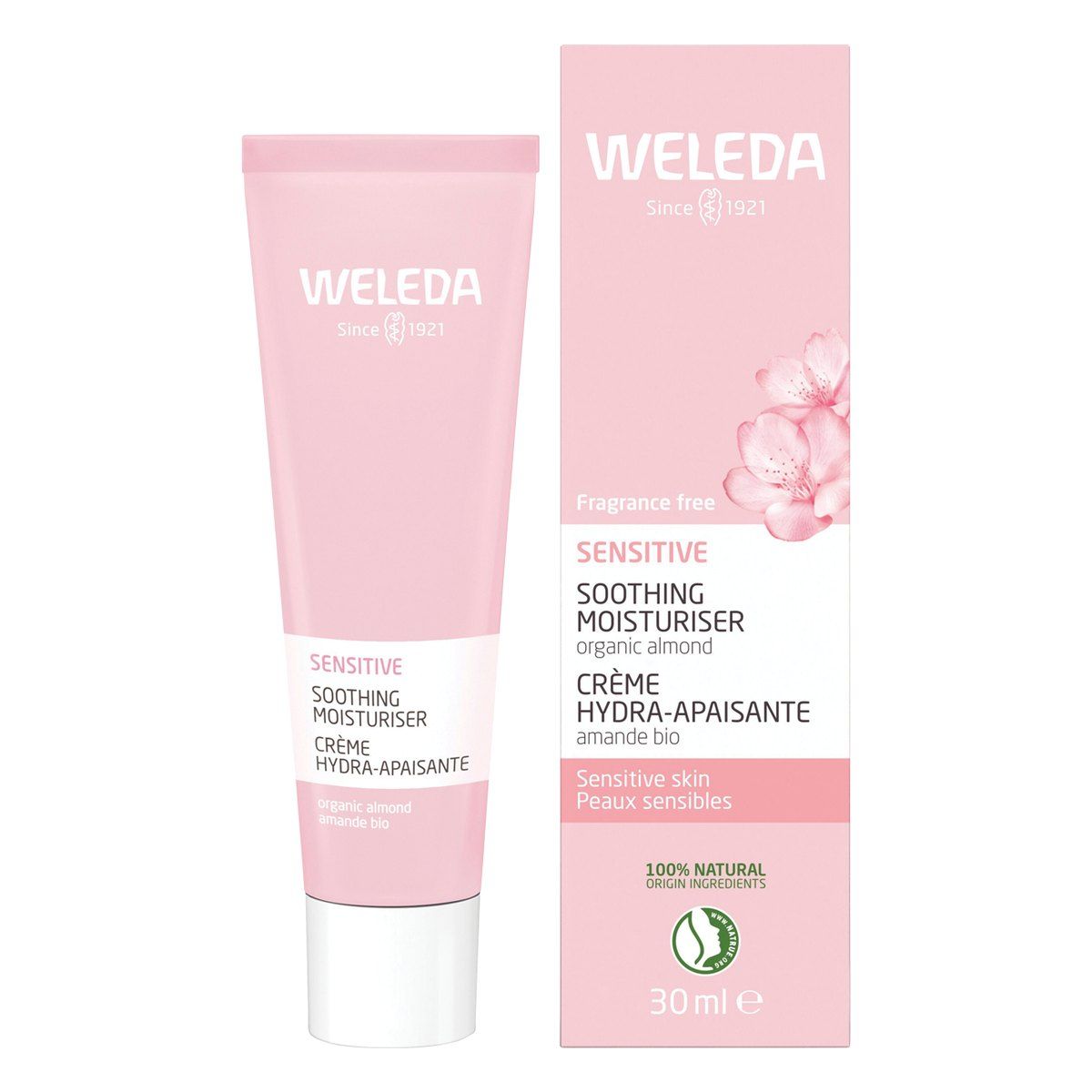Weleda Sensitive Soothing Moisturiser Almond 30ml