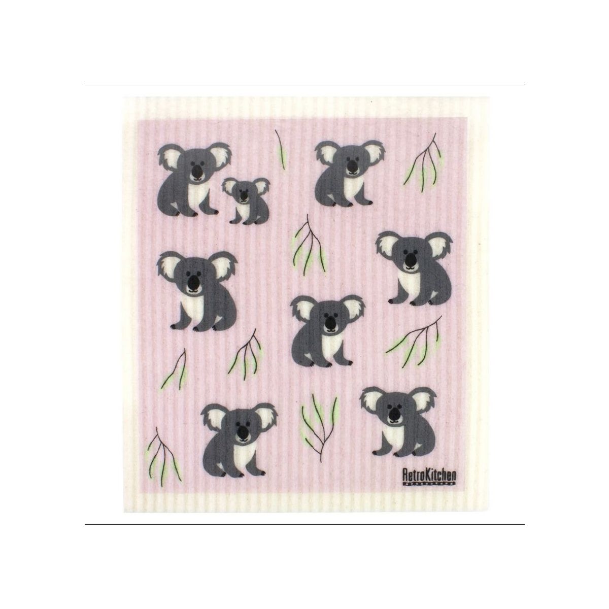 Buy Retro Kitchen Swedish Dish Cloth Koalas Online