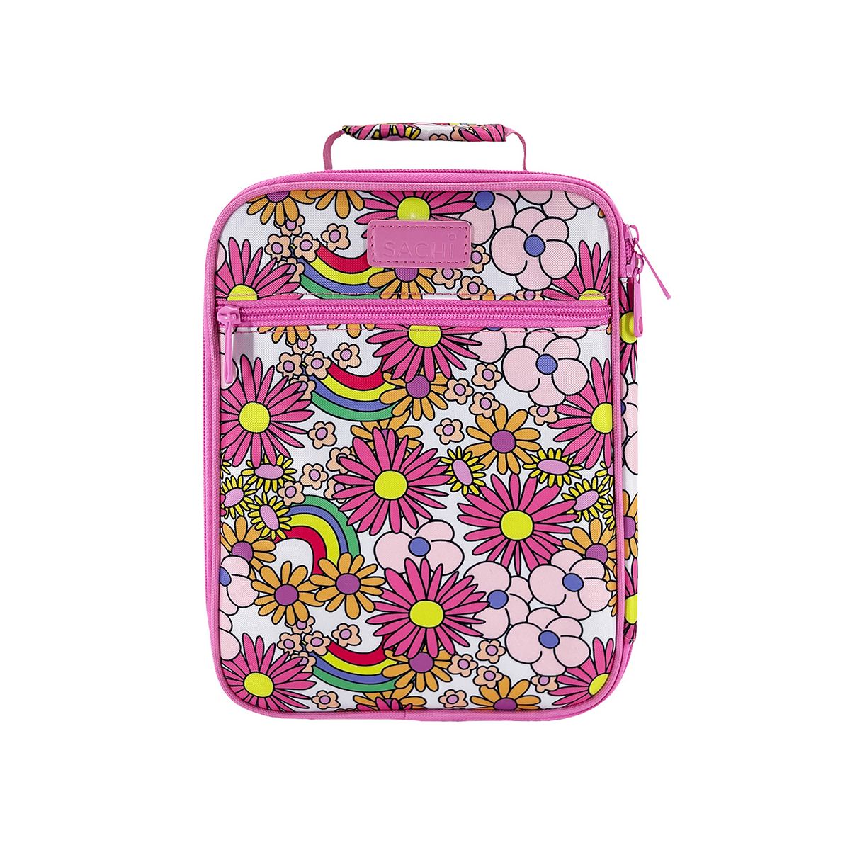 Sachi Kids Insulated Lunch Bag Flower Power