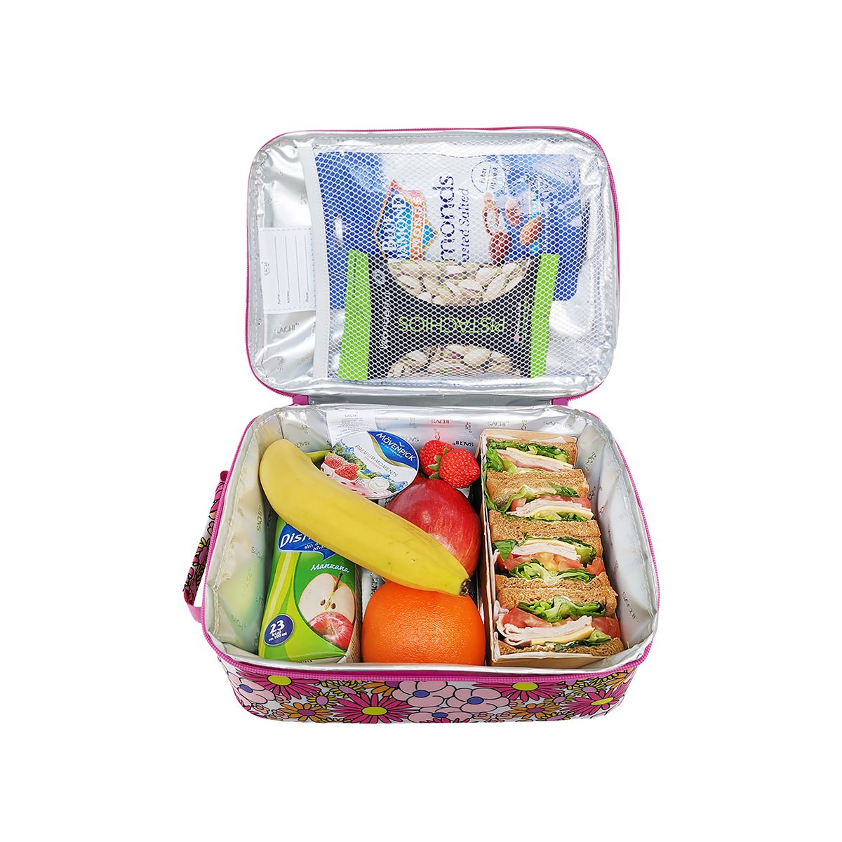 Sachi Kids Insulated Lunch Bag Flower Power